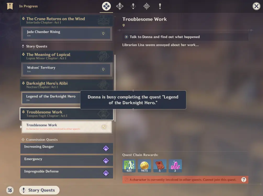 Questing Service